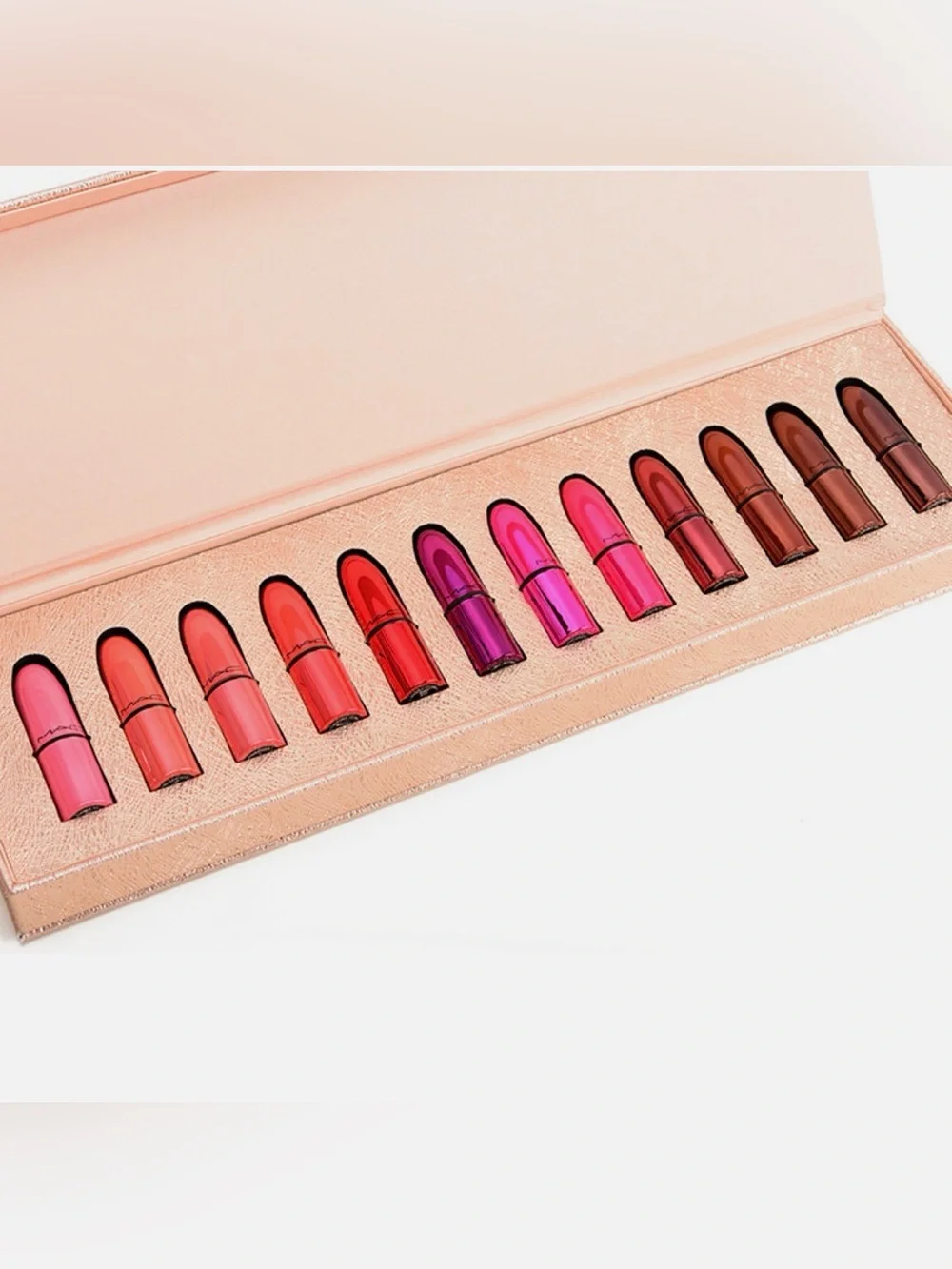 MAC 12 Mini Lipstick Vault Set Limited Edition Complete